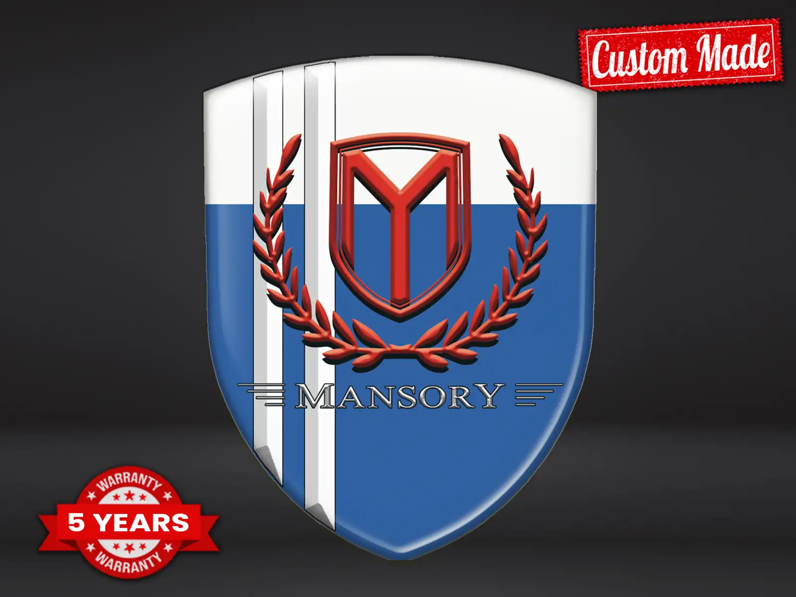 Mansory Stoßstangenaufkleber Eigen Pro Max Haltbar Modern Stil